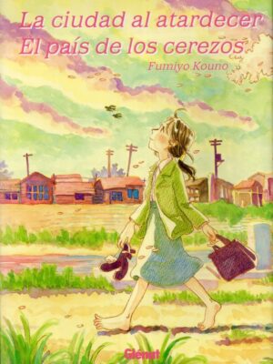 La ciudad al atardecer. El país de los cerezos